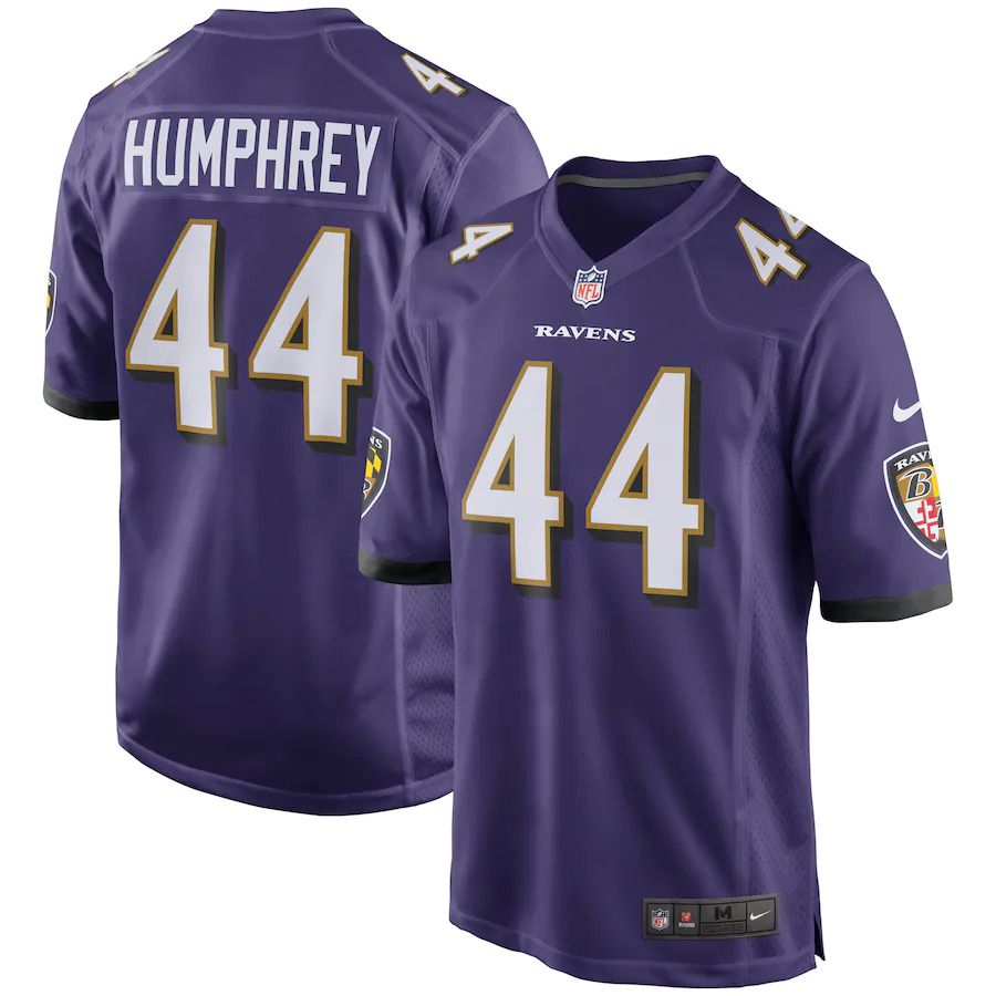 Men Baltimore Ravens #44 Marlon Humphrey Nike Purple Player Game NFL Jersey